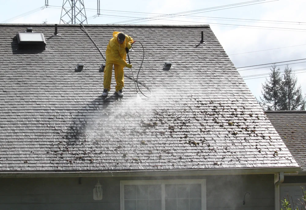 Low-Pressure House Wash (Soft Washing) in Broomall, PA