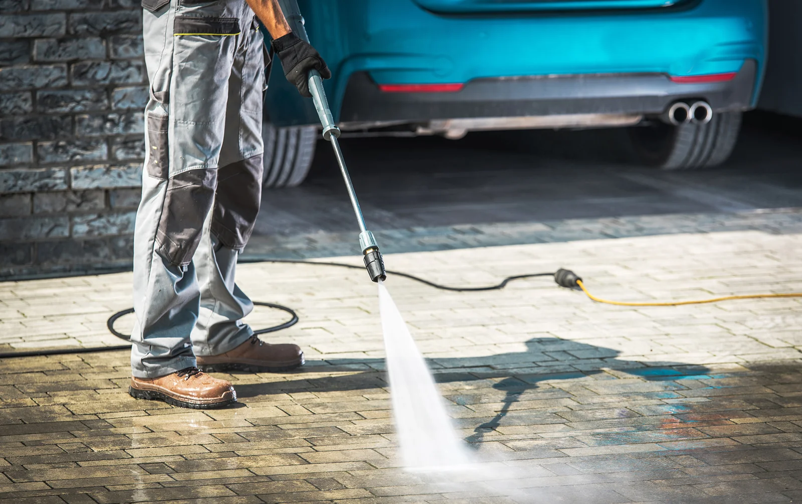 Driveway Power Washing in Media, PA